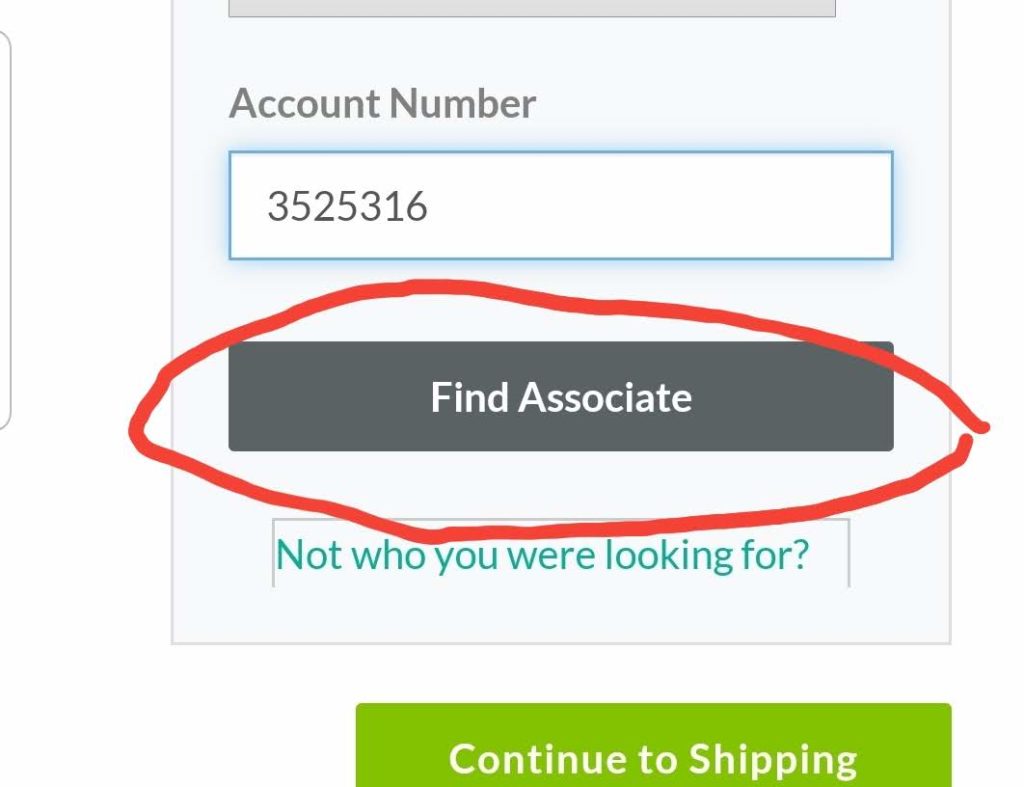 Confirm the referral code
