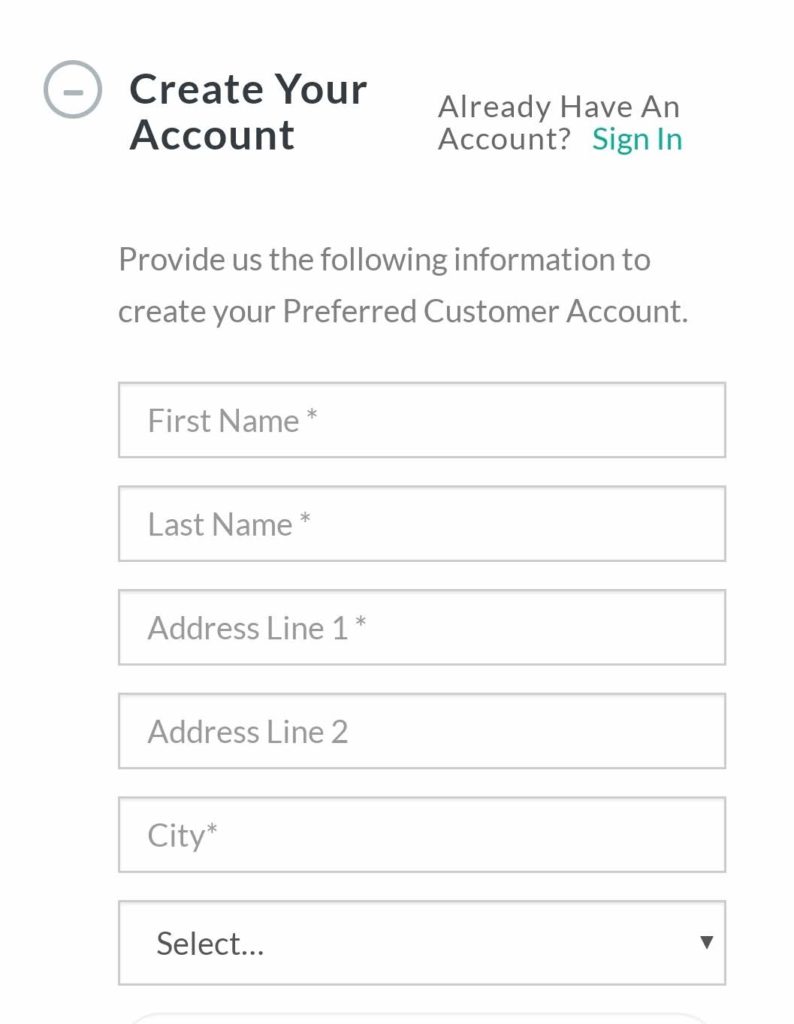 Customer Details