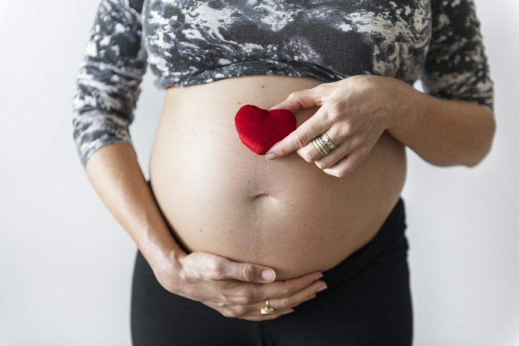 Heart photos like these are cute, but usually mean breech babies.